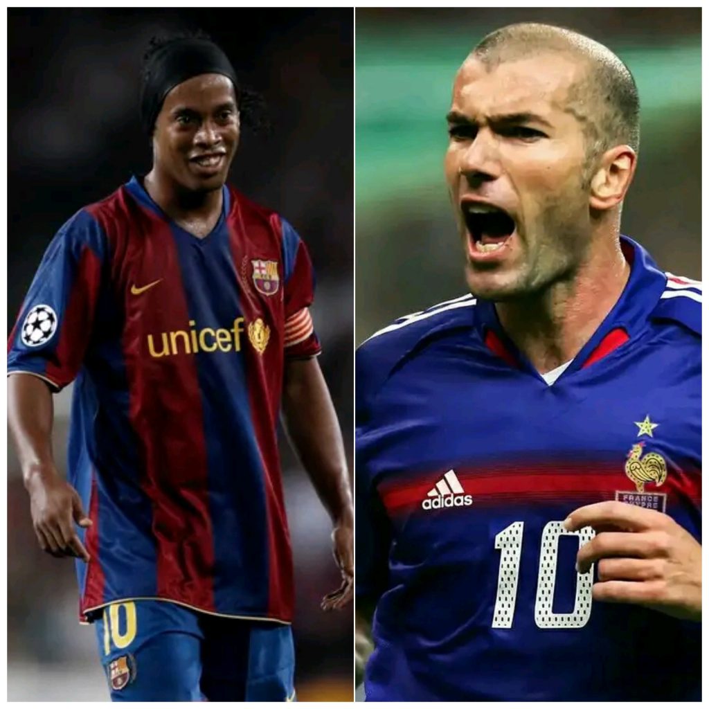 Was Zidane better than ronaldinho