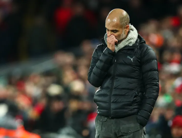 Pep Guardiola's defeats at Manchester City